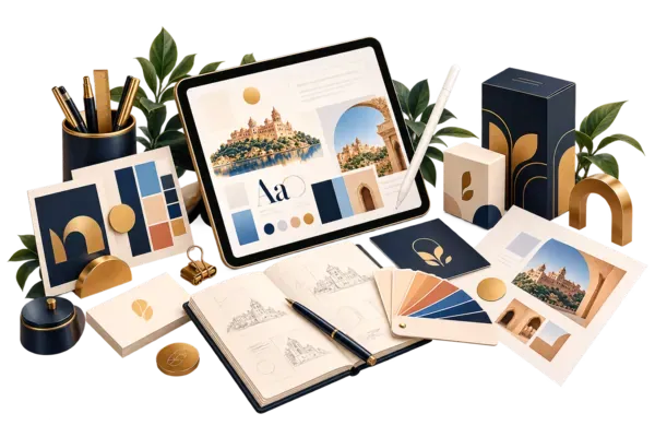 Enterprise product design illustration